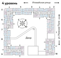 Планировка трехкомнатной(квартира) площадью 49.6 квадратных метров в “ЖК Страна Заречная”