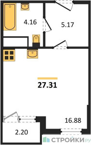 Планировка квартиры, ID 147850