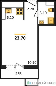 Планировка квартиры, ID 144055