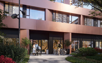 Входные группы в ЖК "Акценты"