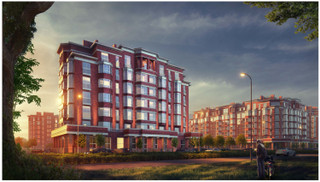 ЖК «Клюквенный» вид сбоку