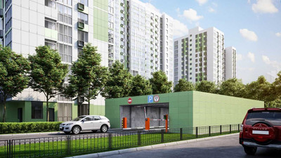 Планировка однокомнатной(квартира) площадью 39.7 квадратных метров в ЖК “ЖК Лидер Парк”