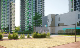 спортивная площадка ЖК Аквилон Митино