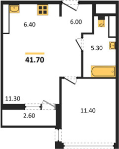 Планировка квартиры, ID 116076