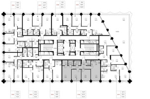 Планировка трехкомнатной(квартира) площадью 84.3 квадратных метров в “Дом премиум-класса МИРА”