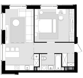 Планировка квартиры, ID 226770