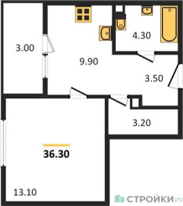 Планировка квартиры, ID 229066