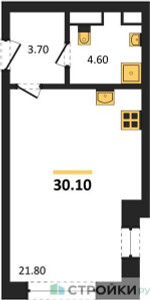 Планировка квартиры, ID 519306