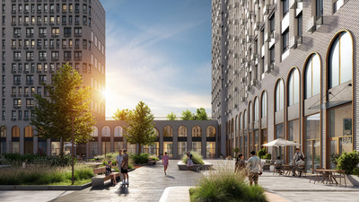 Планировка студии(квартира) площадью 29.9 квадратных метров в ЖК “ЖК Адмирал”