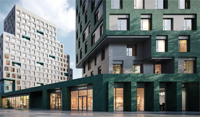 Планировка двухкомнатной(квартира) площадью 75.3 квадратных метров в ЖК “ЖК STONE Rise (Райз)”