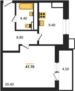Планировка квартиры, ID 111410