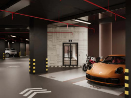 подземный паркинг ЖК Kazakov Grand Loft