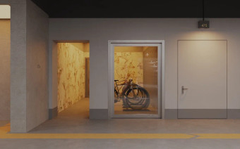 Зоня для хранения велосипедов в Инджой