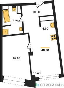 Планировка апартаментов, ID 326979