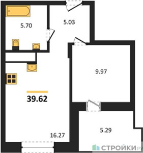 Планировка квартиры, ID 552159