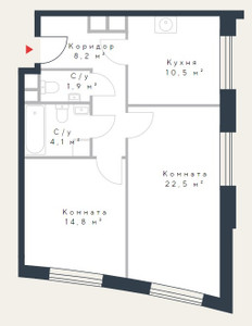 Планировка квартиры, ID 299560