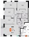 Планировка квартиры 4+ комнат (Квартиры)121.8
