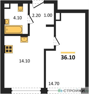 Планировка квартиры, ID 529803