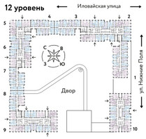 Планировка трехкомнатной(квартира) площадью 52.1 квадратных метров в “ЖК Страна Заречная”