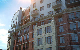 вид снизу жк Пятницкие кварталы