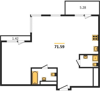 Планировка квартиры, ID 123092