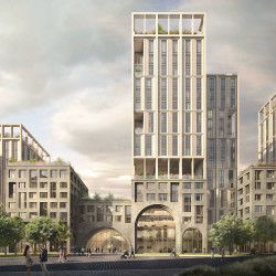 Планировка двухкомнатной(квартира) площадью 110.8 квадратных метров в ЖК “ЖК Квартал Веспер Кутузовский”