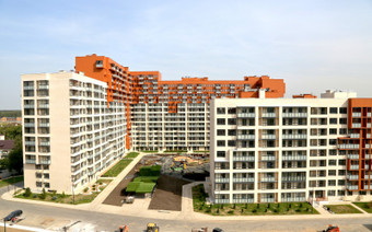 игровая площадка во дворе ЖК Отрада