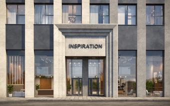 Входная зона в корпус Inspiration в ЖК «Will Towers»