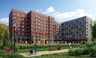 Планировка однокомнатной(квартира) площадью 32.5 квадратных метров в “ЖК Живописный”