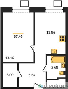 Планировка квартиры, ID 422729
