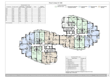 Планировка студии(квартира) площадью 38.1 квадратных метров в ЖК “ЖК Соболевка”