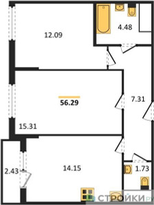 Планировка квартиры, ID 147781