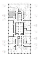 Планировка однокомнатной(квартира) площадью 35.1 квадратных метров в “ЖК SET (Сет)”