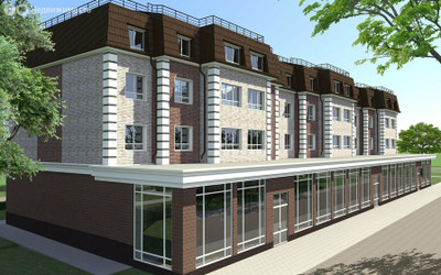 Планировка двухкомнатной(квартира) площадью 42.5 квадратных метров в ЖК “ЖК Театральный парк”