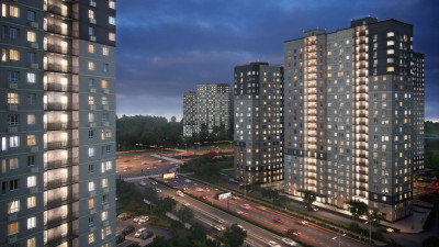 Планировка студии(квартира) площадью 31.7 квадратных метров в ЖК “ЖК Квартал Некрасовка”