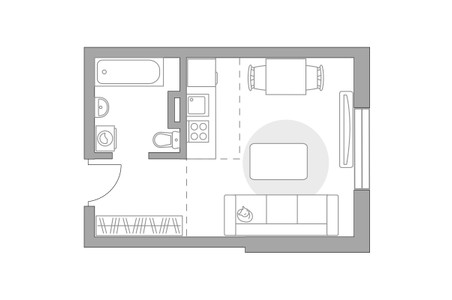 Планировка квартиры, ID 532972