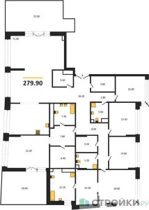 Планировка квартиры, ID 527871