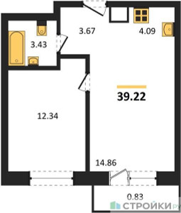 Планировка квартиры, ID 530106