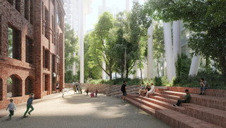 Придомовая территория ЖК "Бадаевский"