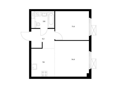 Планировка квартиры, ID 216941