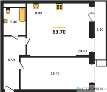 Планировка квартиры, ID 211093