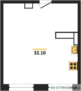 Планировка апартаментов, ID 397128