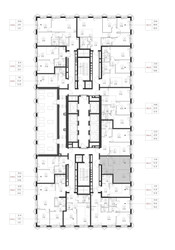 Планировка однокомнатной(квартира) площадью 35.2 квадратных метров в ЖК “ЖК СЕТ”