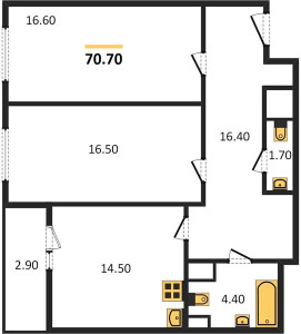 Планировка квартиры, ID 147289