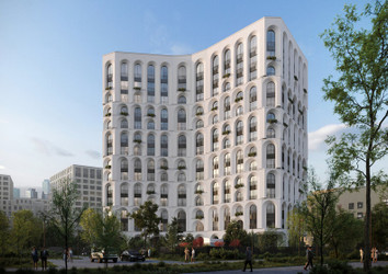 Планировка двухкомнатной(апартаменты) площадью 60.29 квадратных метров в ЖК “ЖК D'ORO MILLE (Доро Милле)”