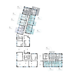 Планировка 4+ комнатной(квартира) площадью 124.9 квадратных метров в ЖК “СберСити в Рублево-Архангельском”