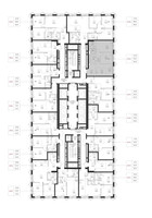 Планировка двухкомнатной(квартира) площадью 59.5 квадратных метров в “ЖК SET (Сет)”