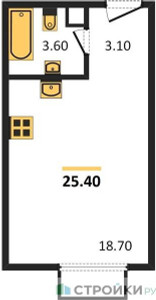 Планировка квартиры, ID 280998