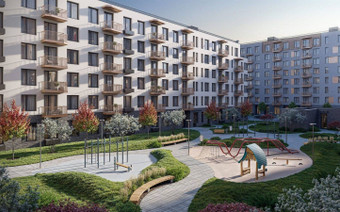 Двор в ЖК "Коллекция"