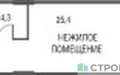 Планировка студии(квартира) площадью 29.9 квадратных метров в “ЖК Резиденции Архитекторов”